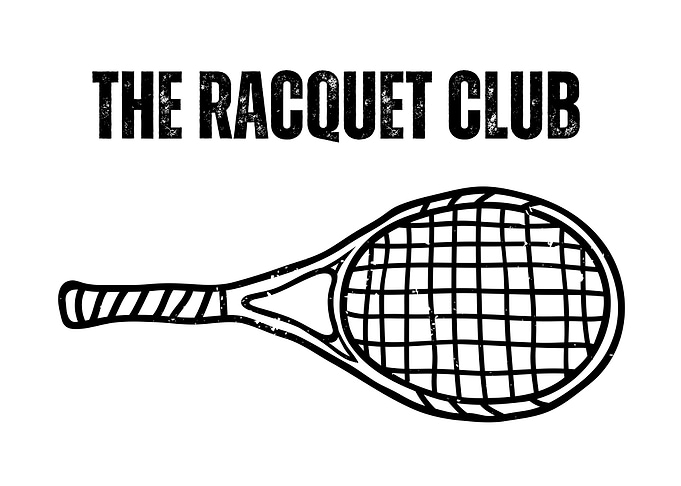 Tennis Racquet Club Logo