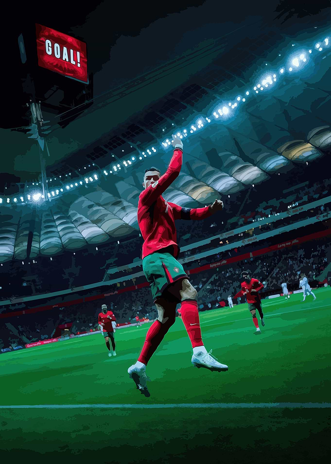 Cristiano Ronaldo Goal Celebration