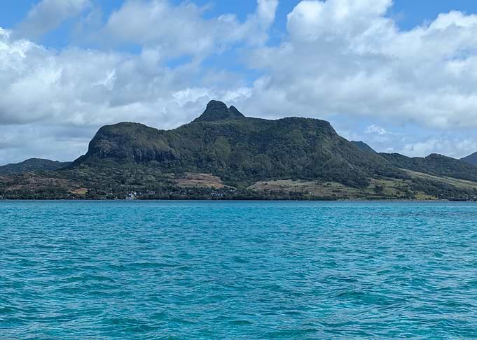 Tropical Island Mountain View