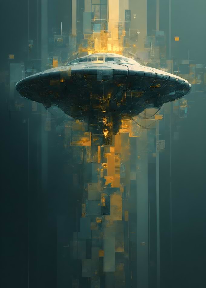 Digital Metamorphosis: The UFO Ascension