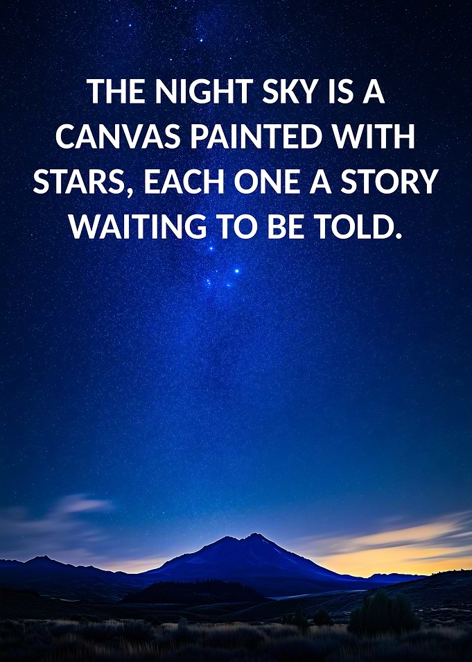 Starry Night Sky Quotes