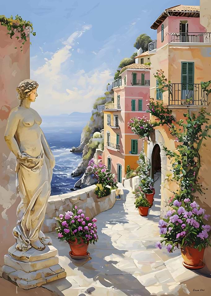 amalfi Coastal Town
