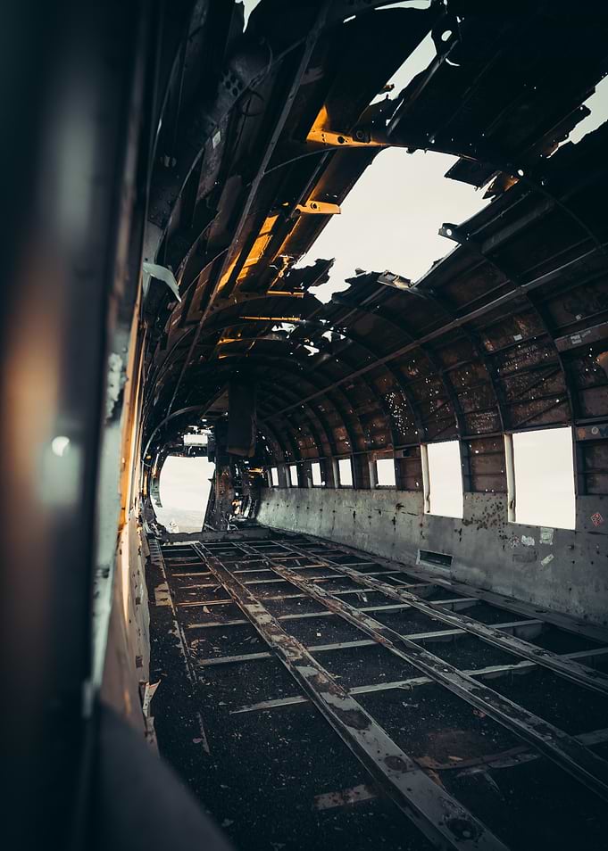 Abandoned Airplane Interior