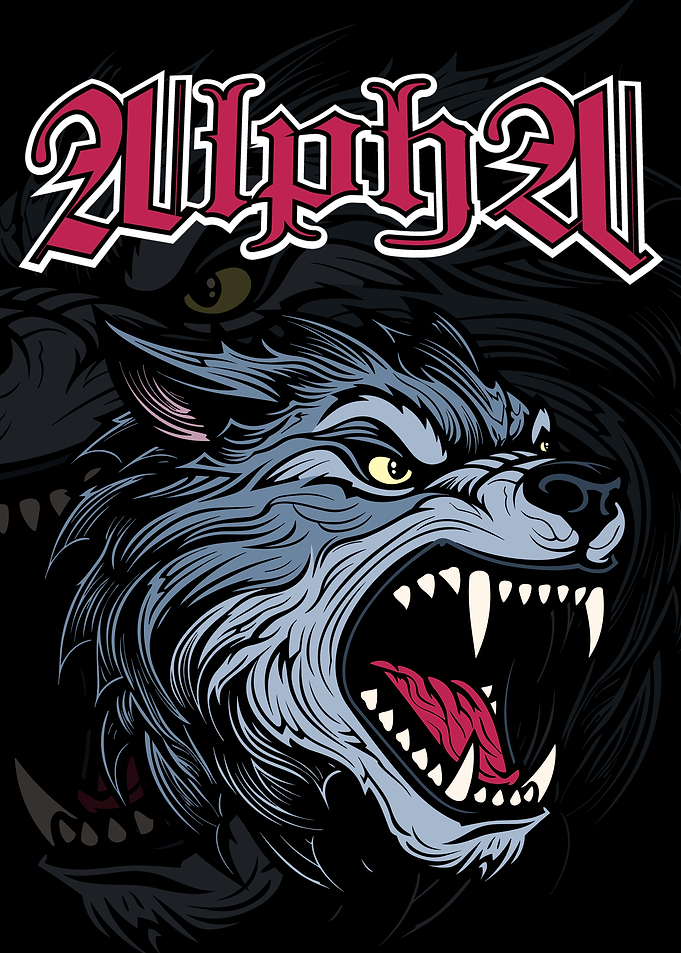 Wolf Head Graphic