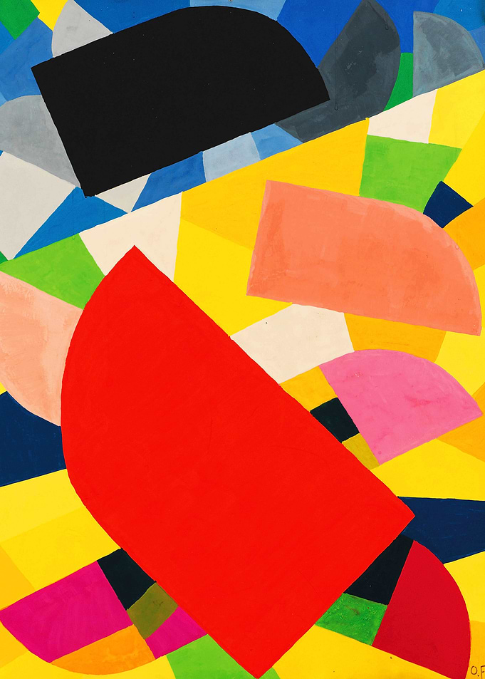 'Komposition' (1936) by Otto Freundlich