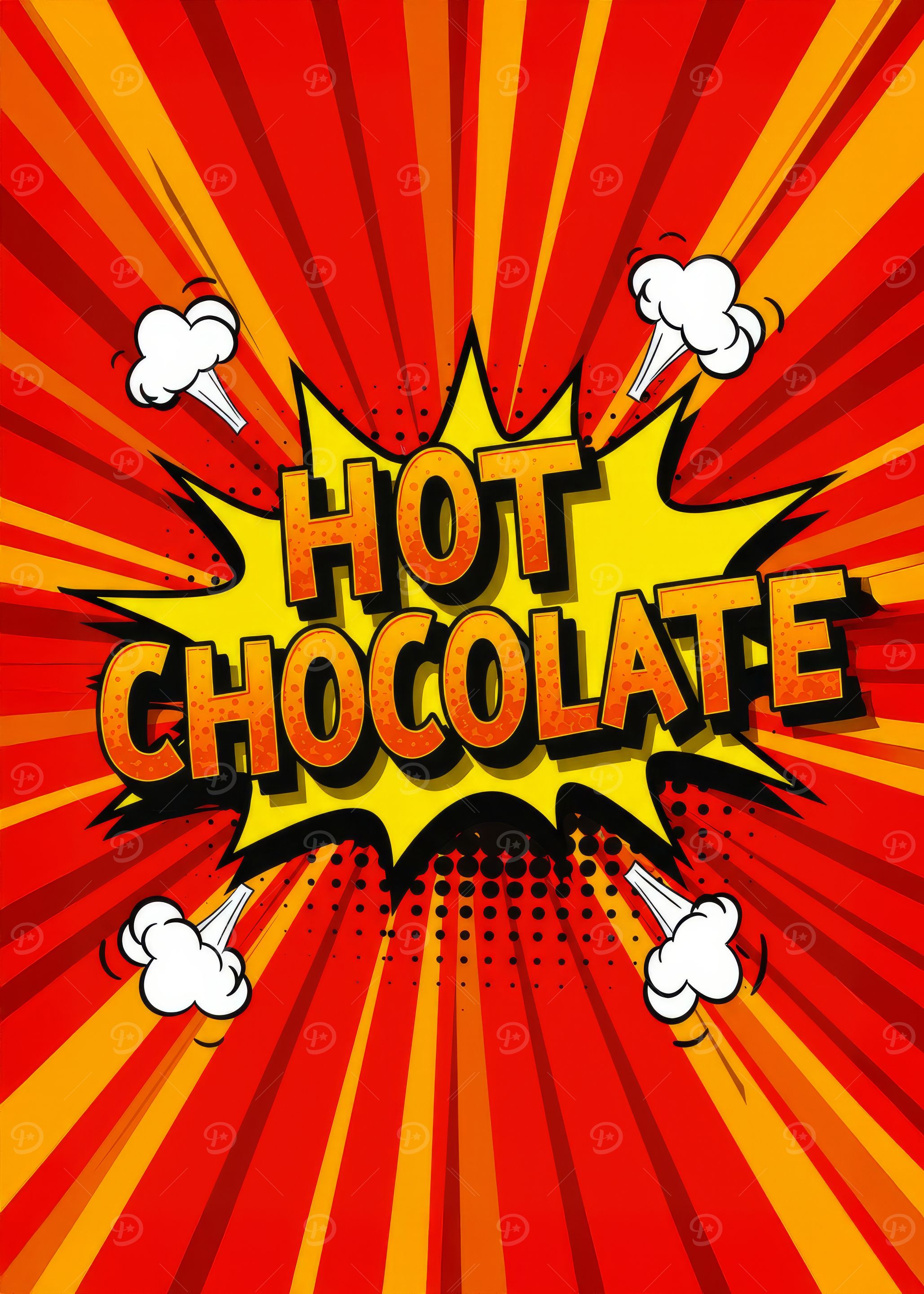 Hot Chocolate Comic Art