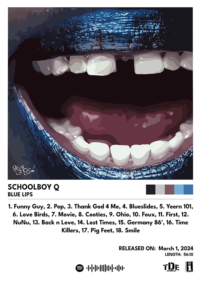 ScHoolboy Q Blue Lips