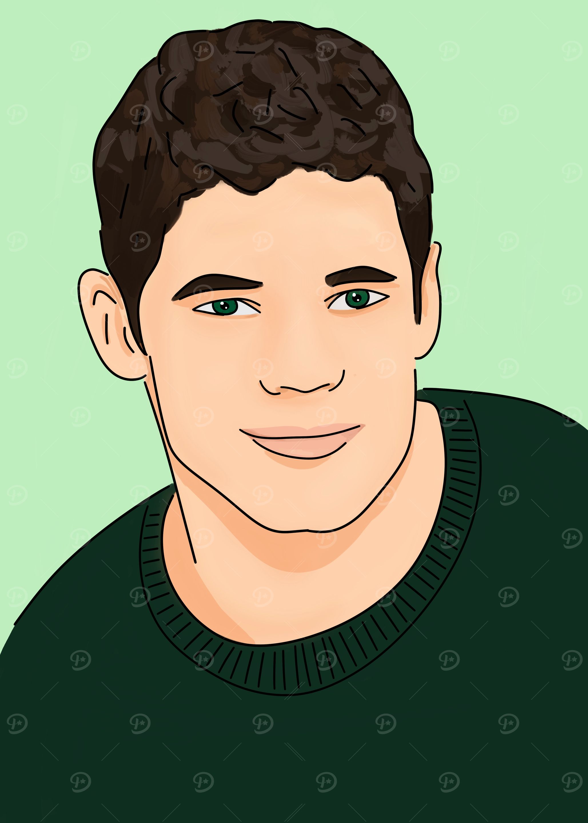 Jeremy Jordan Drawing