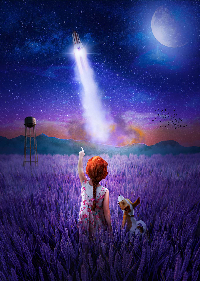 Heather Field Rocket Launch