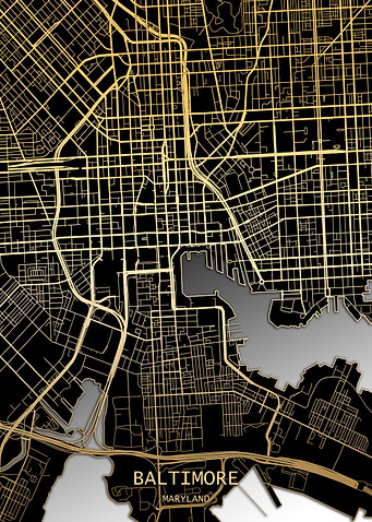 Baltimore City Map