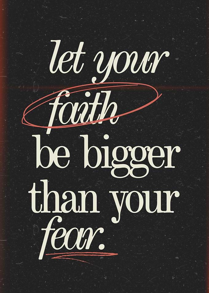 Faith Over Fear Quote