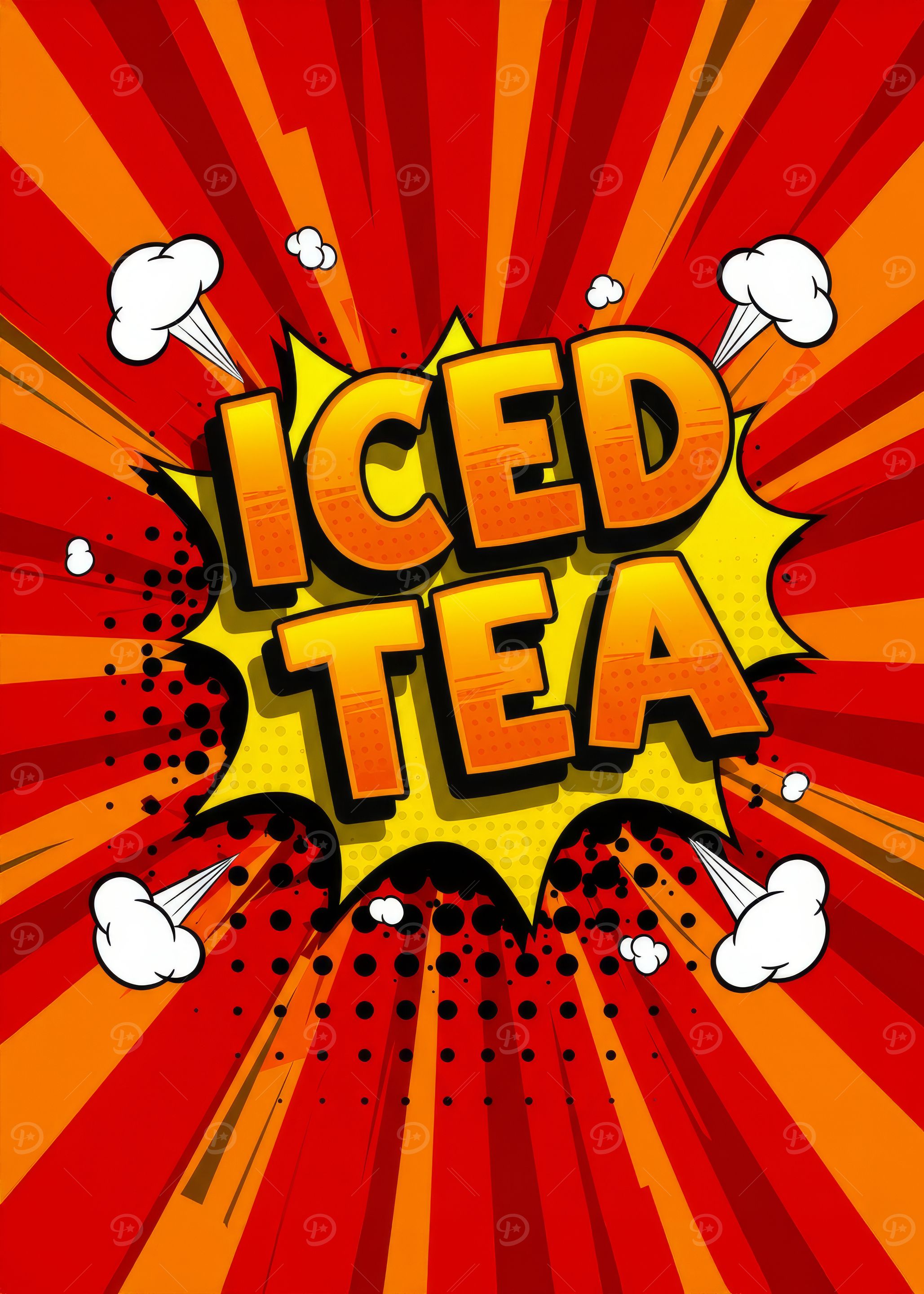 Iced Tea Comic Art