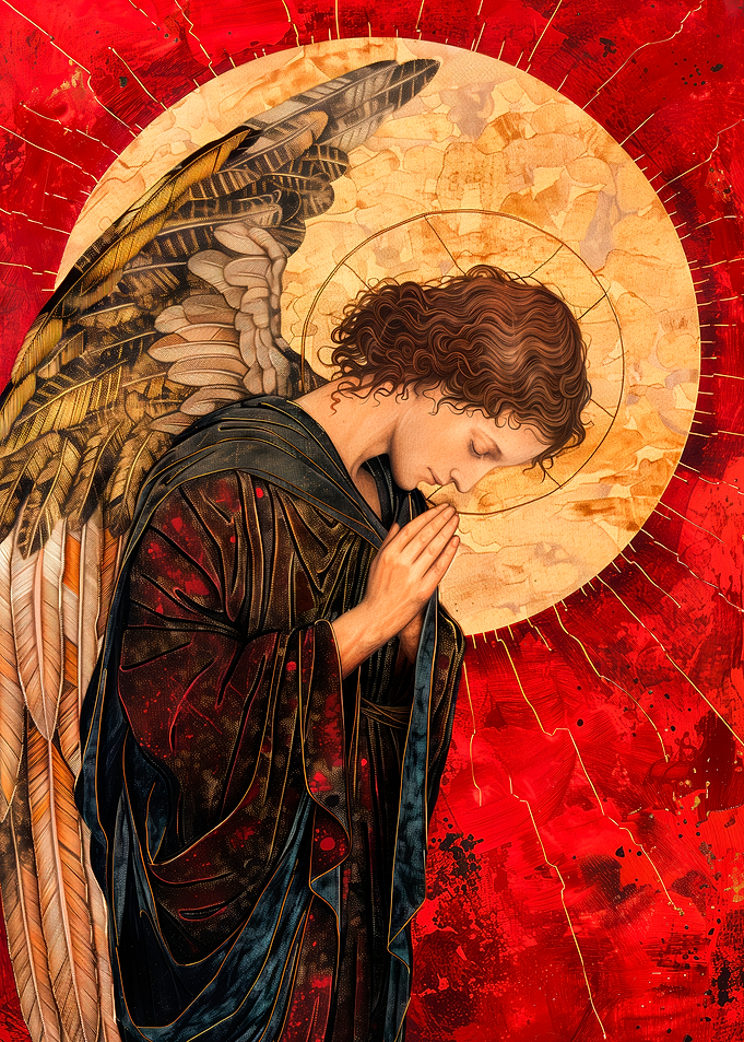 Archangel in Prayer
