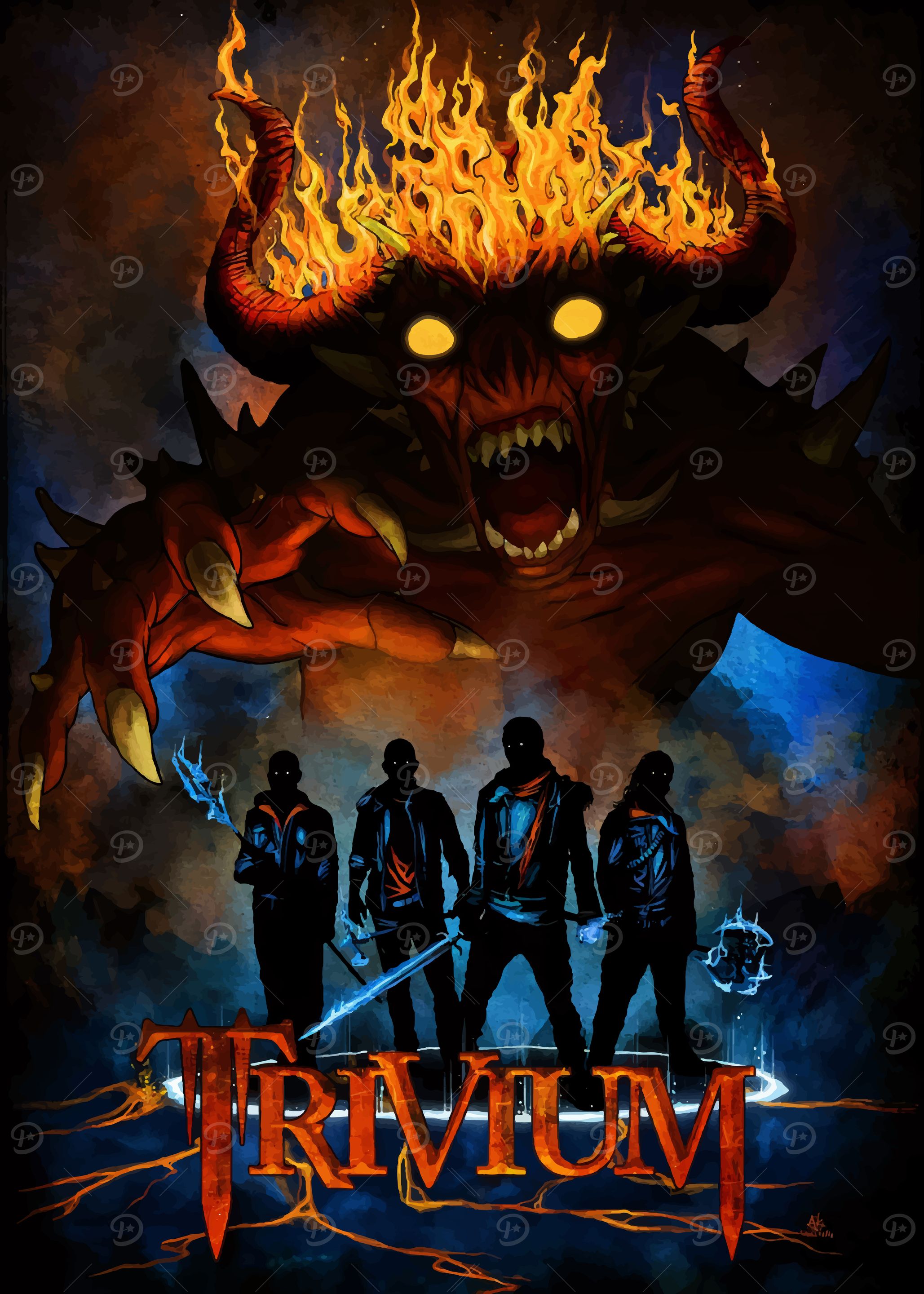 Trivium Band Poster