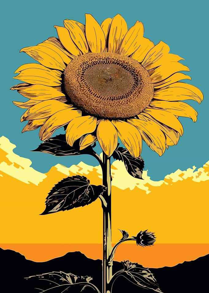 Sunflower Sunset