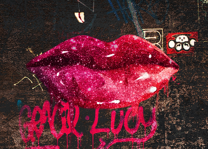 Graffiti Lips