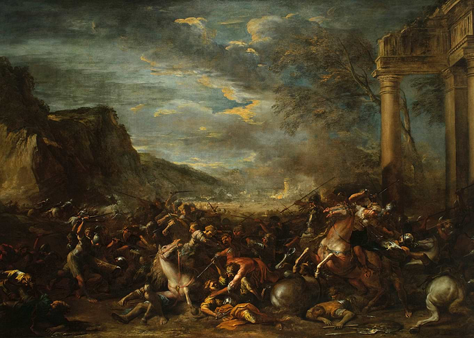 A Cavalry Battle (1645)