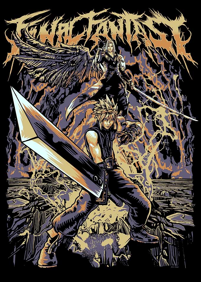 Final Fantasy VII Metal Art Col4