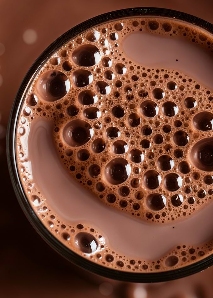 Chocolate Milk Foam