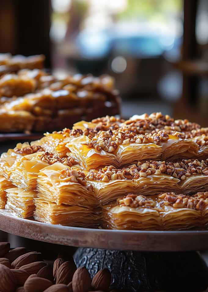 Baklava with Nuts