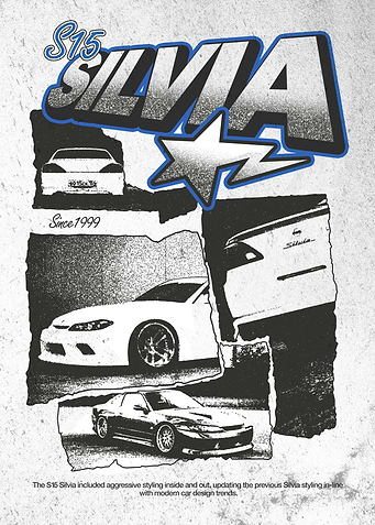 S15 Silvia Car Grunge