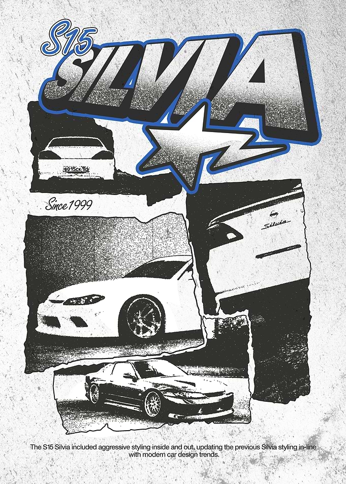 S15 Silvia Car Grunge