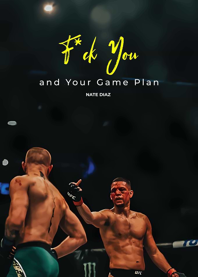 Nate Diaz UFC Poster