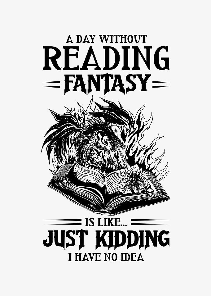 Reading Fantasy Dragon