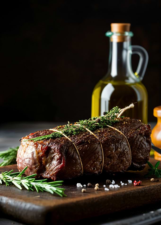 Roasted Beef with Herbs