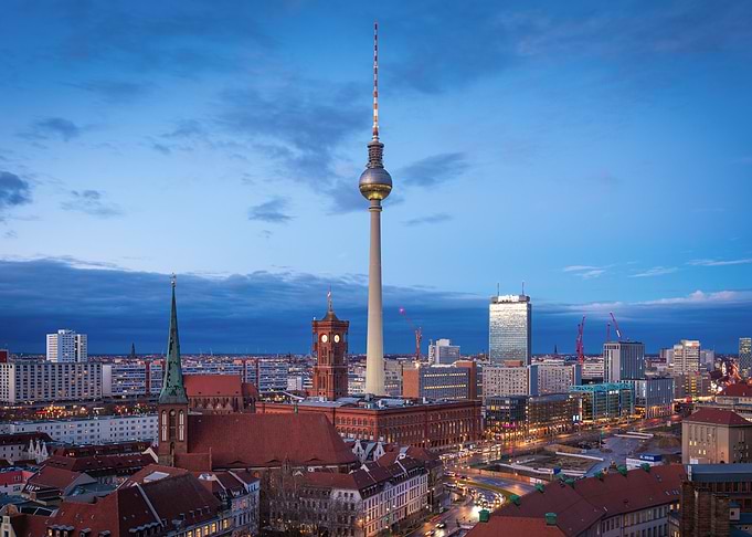 Berlin Skyline with TV Tower