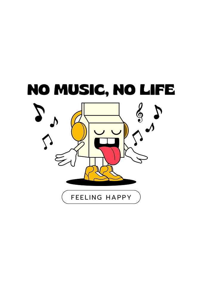 Milk Carton Music Lover