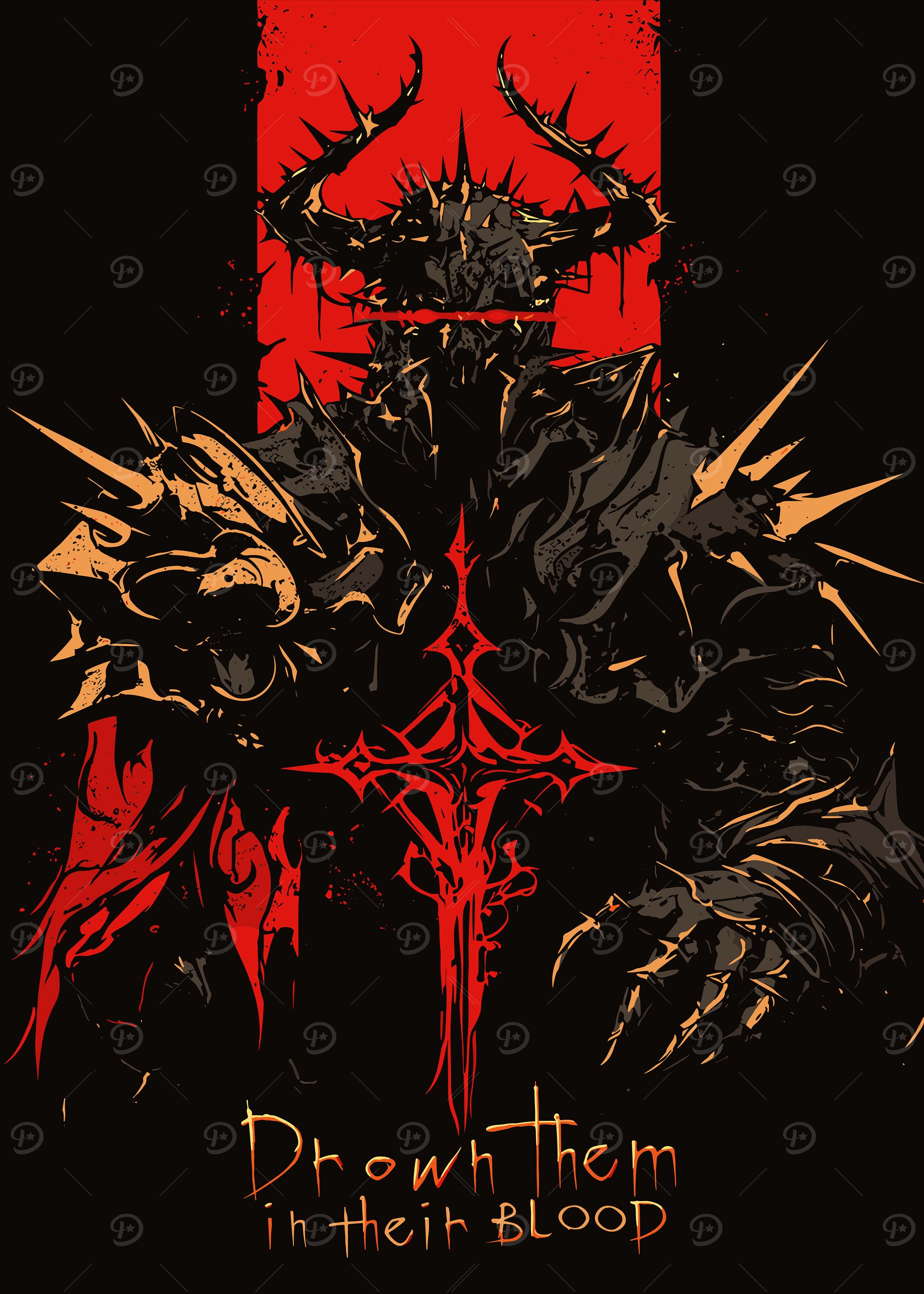 Dark Knight with Sword