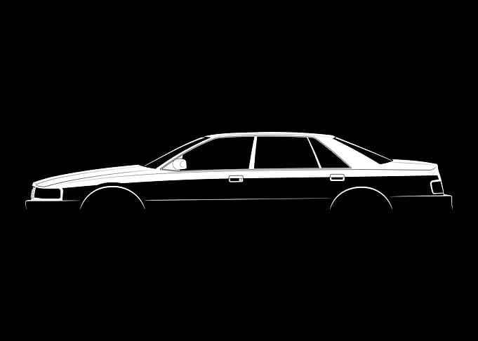 Seville STS (1992) Silhouette