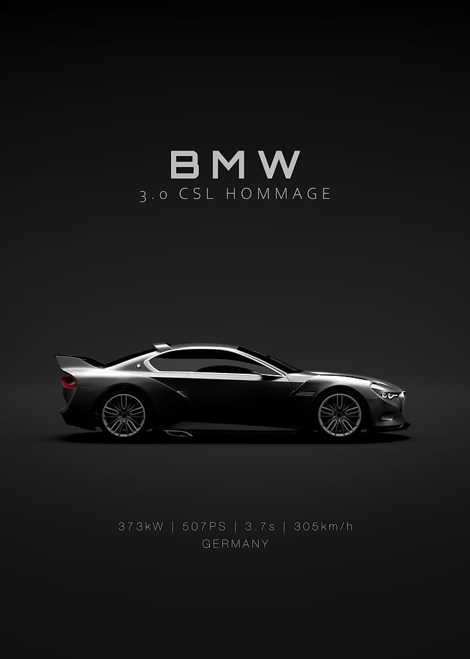 2015 BMW 3.0 CSL Hommage - Specs