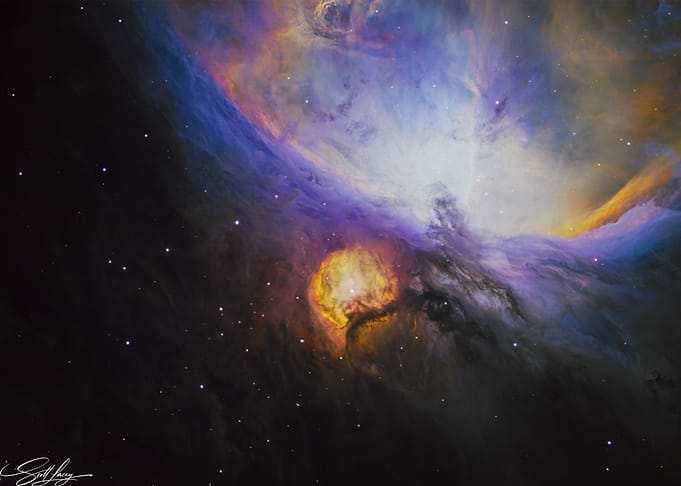 Orion Nebula in Space