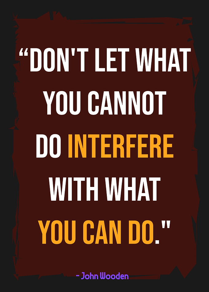 Motivational Quote - John Wooden