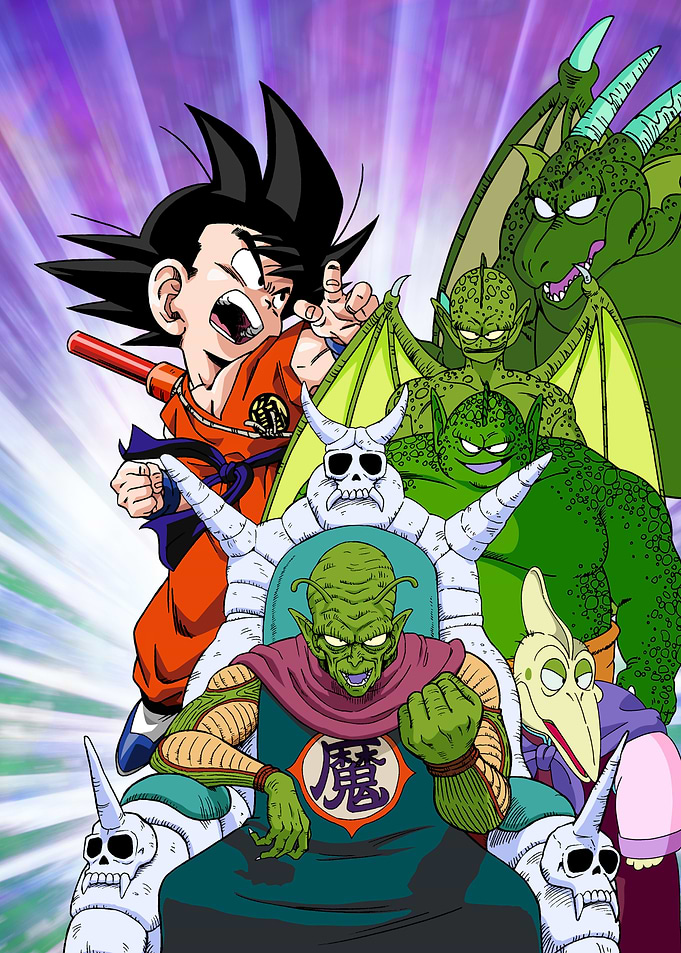 Goku against Piccolo Army