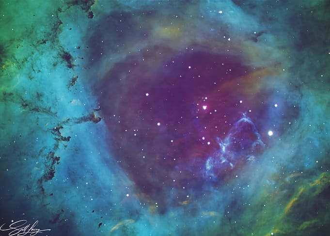Rosette Nebula Heart
