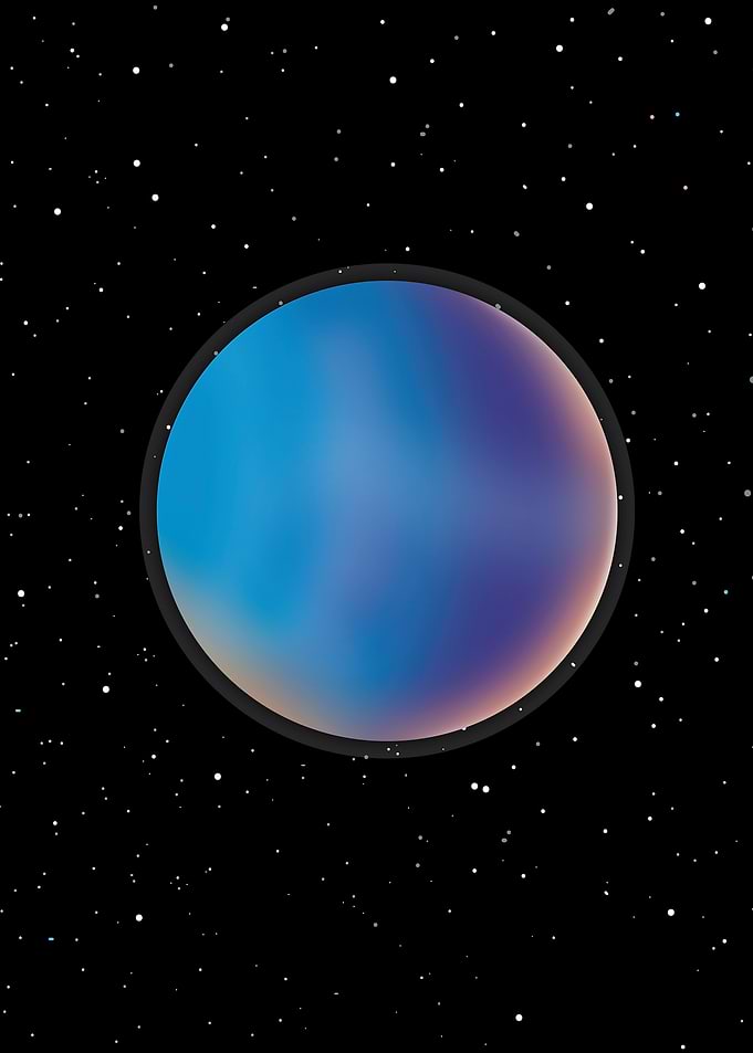 Blue Planet in Space