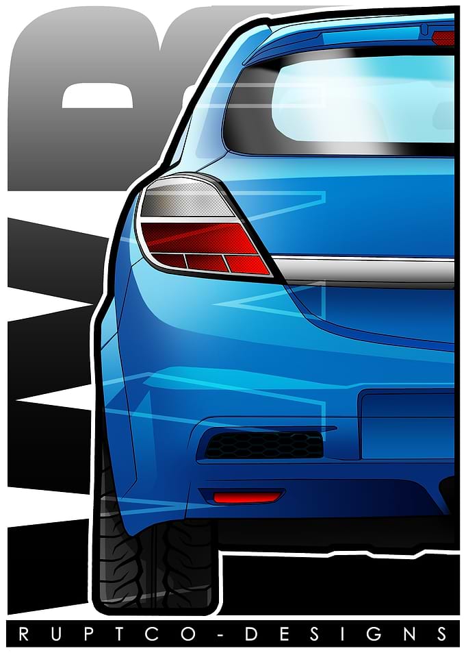 Vauxhall Astra VXR Arden Blue