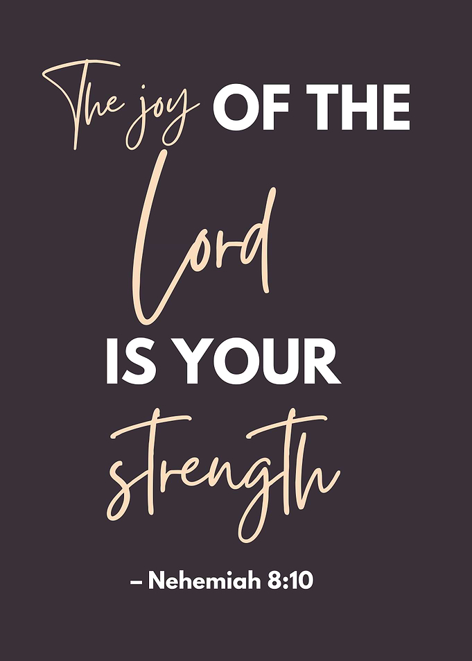 The Joy of the Lord