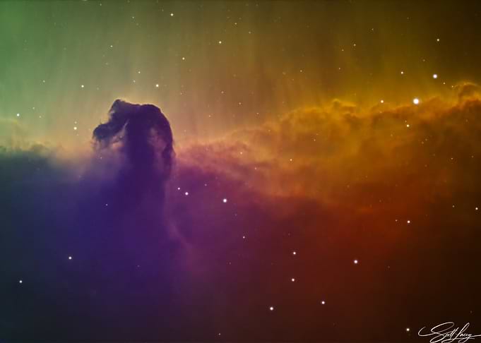 Cosmic Horsehead Nebula