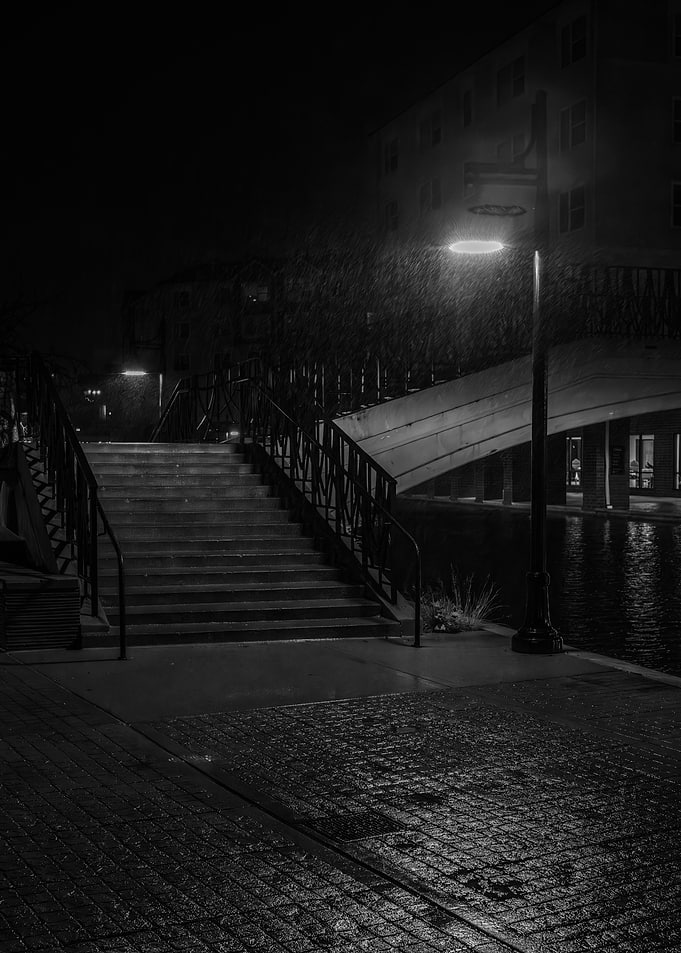 Rainy Night Bridge