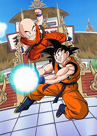 Goku and Krillin