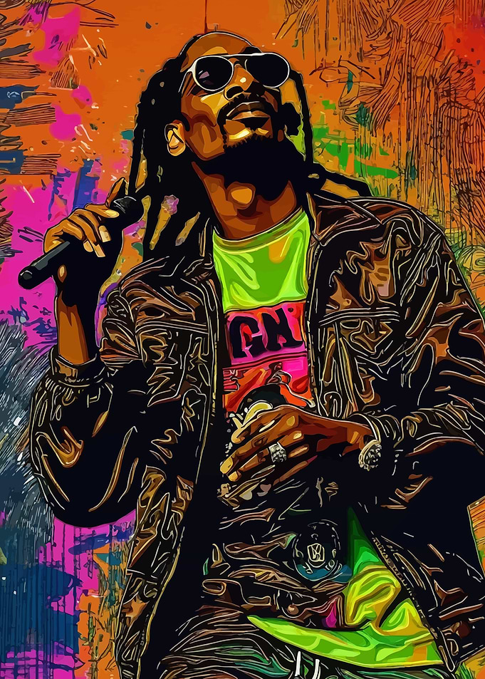 Snoop Dogg Digital Art