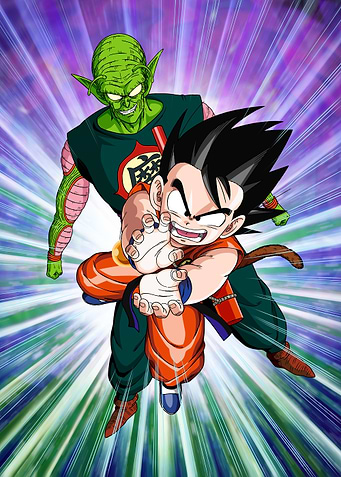 Goku and Piccolo