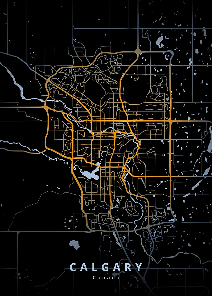 Calgary City Map