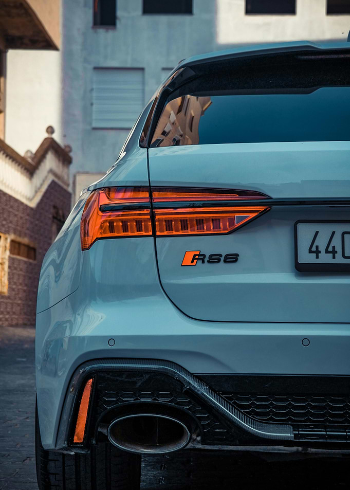 Audi RS6 Rear View