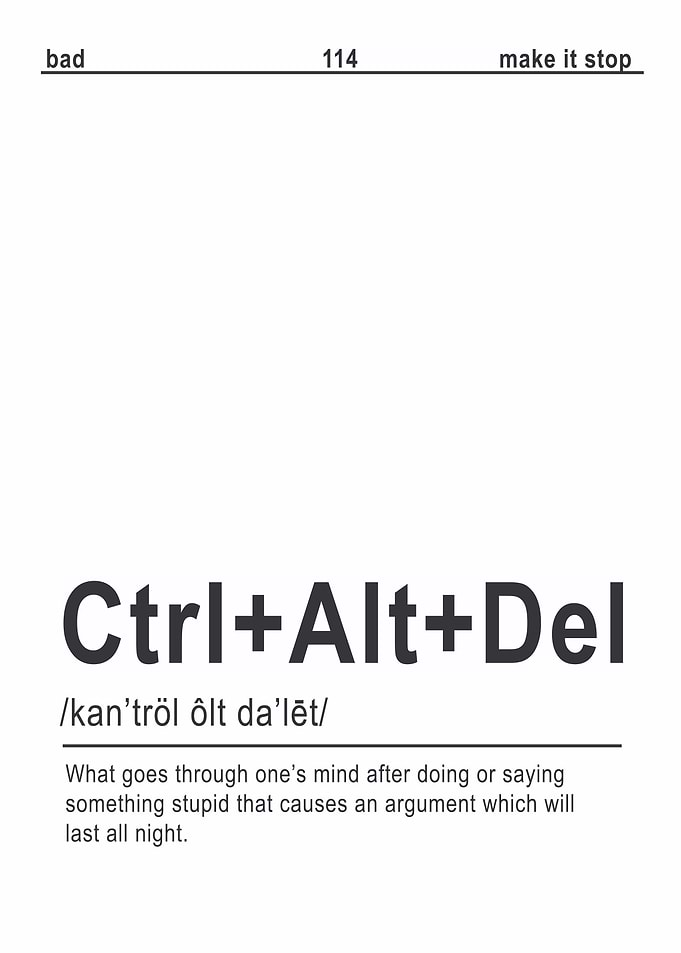 Ctrl+Alt+Del Definition