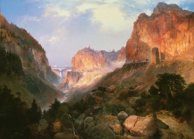 Golden Gate, Yellowstone National Park (1893)